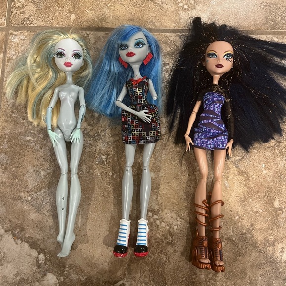 monster high Other - Monster High G1 Lot of 3